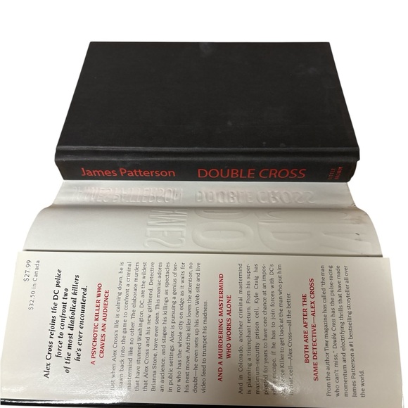 James Patterson 'Double Cross' Book - Picture 2 of 4